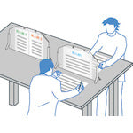 KING JIM デスクトップパネル「タテテ」 8070-M 1 枚