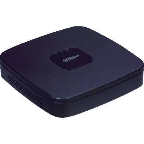 Dahua 【매진 폐번】4CH HDCVI 카메라 100만 화소 대응 디지털 레코더 205X205X40 블랙 DHI-HCVR4104C-S3 2TB-1 1대