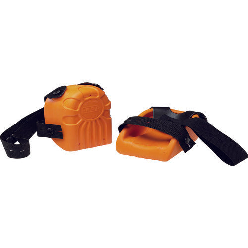 K/H 【売切廃番】ひざ用保護具 Ergo square オレンジ Z371190 1 組