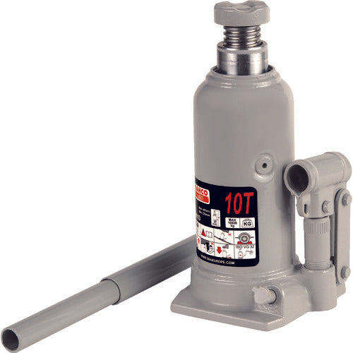 バーコ 油圧高耐久ボトルジャッキ ストローク200mm BH42 1 台