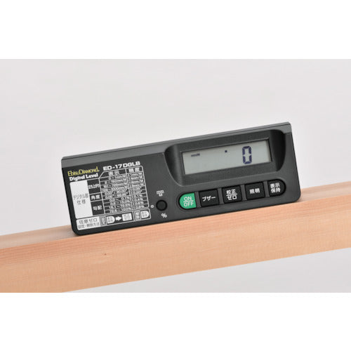 エビスダイヤモンド デジタルレベル 170mm ED-17DGLB 1 個