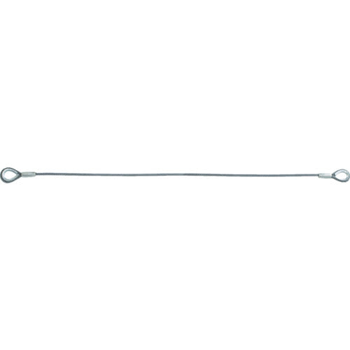 TRUSCO ワイヤロープスリング Eタイプ アルミロック 9mmX1.5m TWEL-9S1.5 1 本