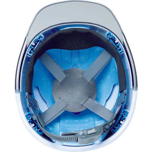 Midori Safety Women's Helmet LSC-11PCL Alpha White/Blue LSC-11PCL-ALPHA-W/BL 1 pc