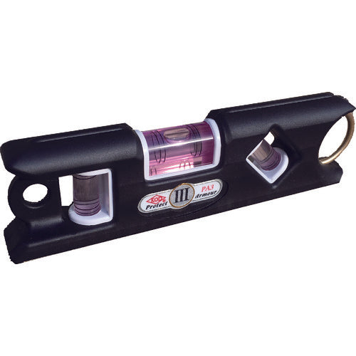 KOD 포켓 수평기 프로텍트 아머 3 블랙 PA3-B 1개