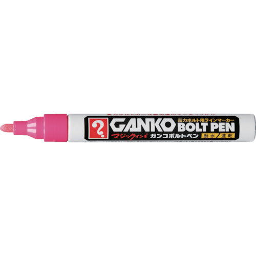 Magic Ink GANKO Bolt Pen Medium Pink MKOB-T12 1 piece