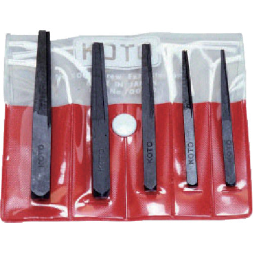 日平 ボルト外し スクリューエキストラクター 5本組 H-65 1 個