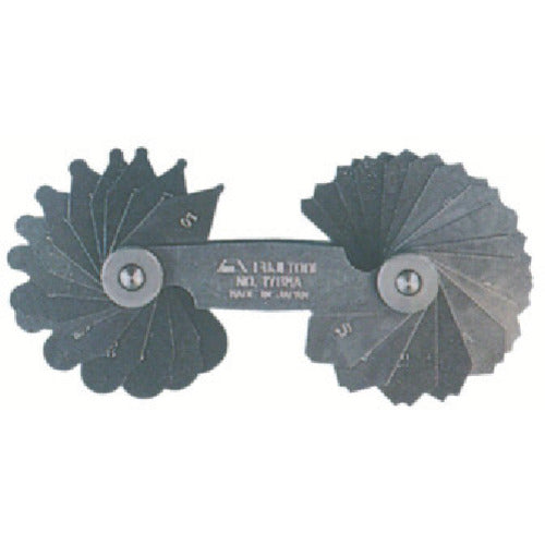 Fuji Radius Gauge Circular Measurement Size 16.0-23.0 Number of Pieces 16 178MC 1 Piece