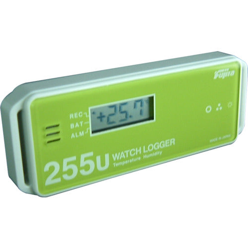 Fujita Temperature and Humidity Data Logger with Display (Stick Type) KT-255U 1 unit