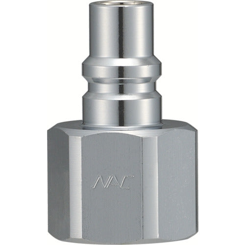 ナック クイックカップリング AL10型(スーパー10) 鋼鉄製 オネジ取付用 CAL12PF 1 個