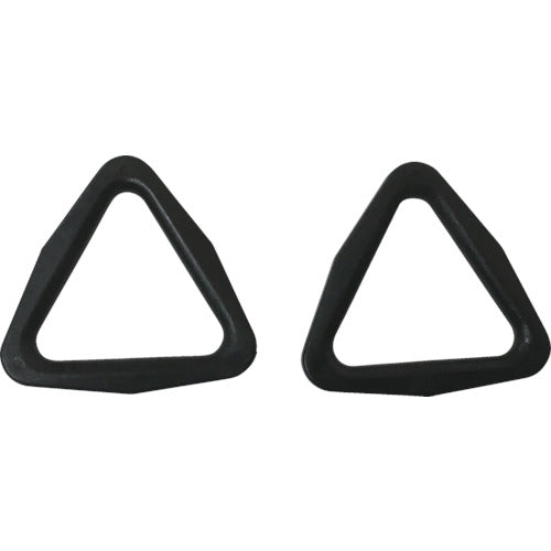 Yutakamake Hardware Tri-Ring A25 x B40 x C5.5 Black JF-02 1 bag