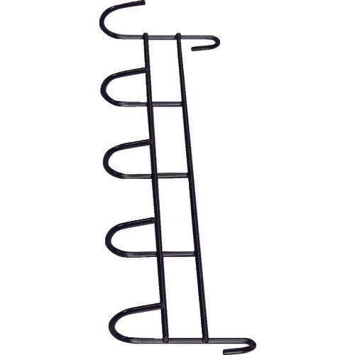 光 メッシュパネル用パーツ 5連フック 黒 HF-51 1 個