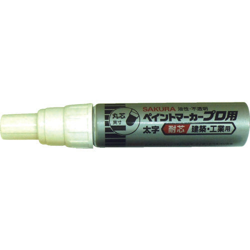 Sakura Industrial Marker Professional Paint Marker Bold White KPMK-L-50W 1 pc
