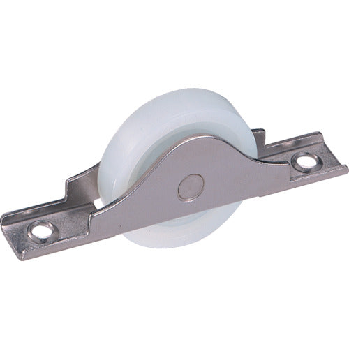 Yokozuna U-stainless steel rail door roller, stainless steel frame, bearing-equipped Duracon (R) DMS-0402 1 piece