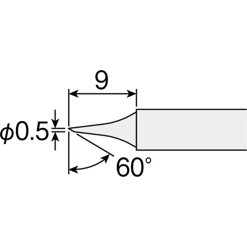 HOZAN HS−51用 ビット C型 HS-51C06 1 個