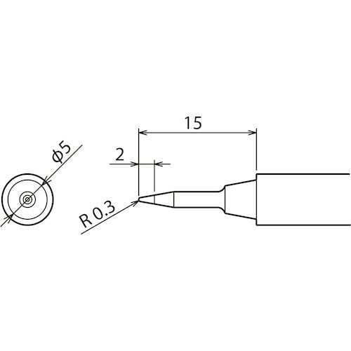 Good replacement tip SB type PX-60RT-SB2 for PX6/7/RX7/CXR 1 piece