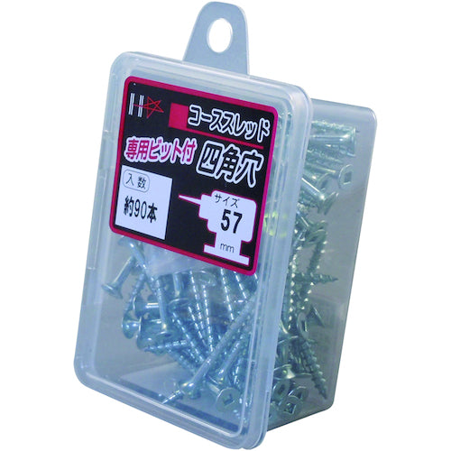 DAIDОHANT HC 四角穴コース #2ビット付 57(約90本) 10176657 1 PK