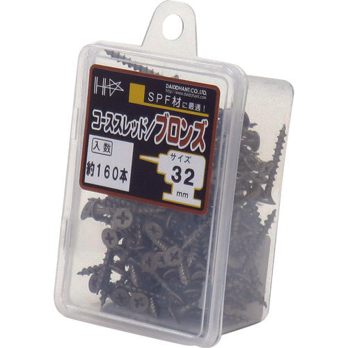 DAIDОHANT HC カラーコーススレッド 32 ブロンズ(約160本) 10176705 1 PK