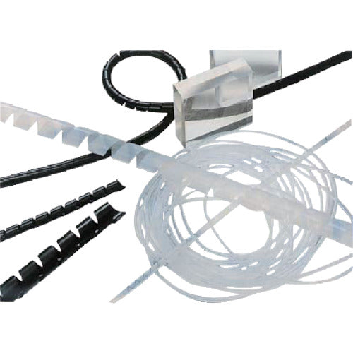 KOWA スパイラルチューブ 20X25m ブラック KS-20B 1 巻