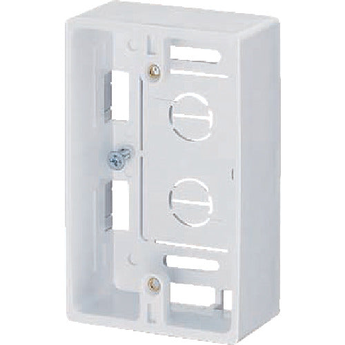 未来 モール用スイッチボックス1ヶ用 MSB-1W 1 個