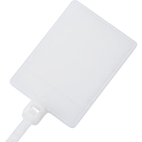 PANDUIT Flag-shaped nylon cable ties, natural (1000 pieces) PLF1MA-M 1 bag