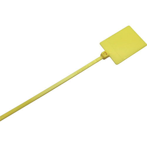 PANDUIT Flag-shaped nylon cable ties, yellow (1000 pieces) PLF1MA-M4Y 1 bag