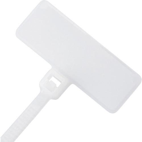 PANDUIT Flag-shaped nylon cable ties, natural (1000 pieces) PLF1MB-M 1 bag