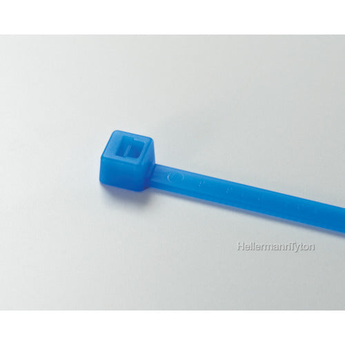 TYTON カラータイ 幅3.5×長さ152mm 屋内使用 (100本入) ブルー T30R-BLU 1 袋