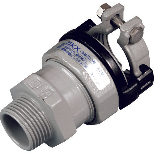 SK 카와니시 폴리에틸렌 관용 조인트 SKX 수나사 부착 소켓 P25 SKX-OS-P25 1개