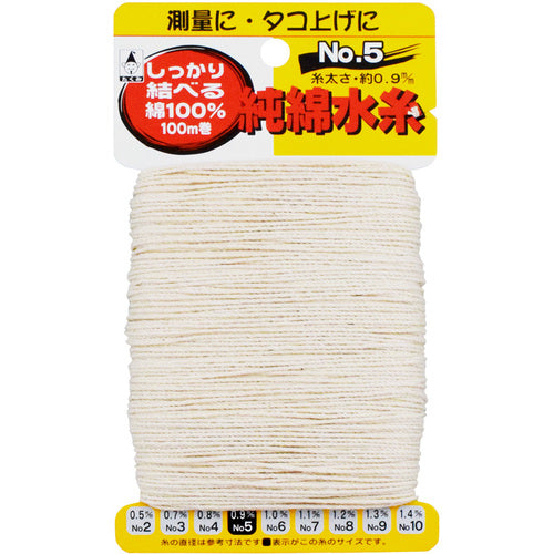 たくみ 純綿水糸 NO.5 3005 1 個