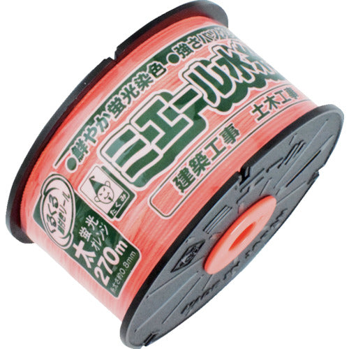 Takumi Miel Water Thread Thick Orange 270m 4315 1 pc