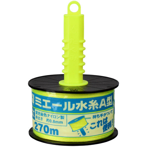 たくみ ミエール水糸A型イエロー太270m 4363 1 個