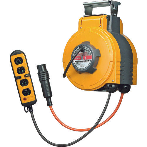 하타야 2WAY 맥 단상 100V 접지 부착 8m/에어 호스 8m CBU-082QKA8W 1대