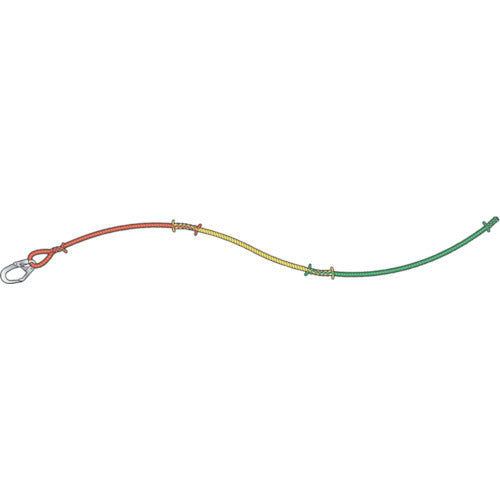 Tsukushi 3-color kaishaku rope and special hook set 3255 1 set