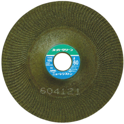 NRS 研磨用フレキシブル砥石 スーパーグリーン 100×3×16 #60 SG100316-60 25 枚