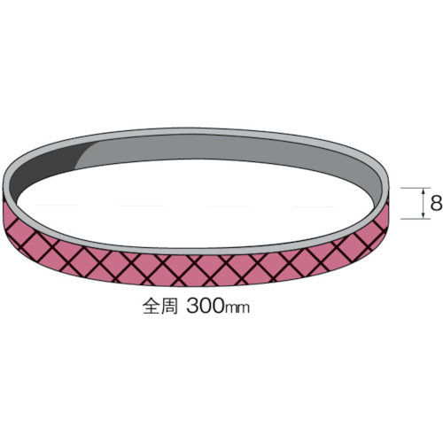 Minimo Diamond Belt Coated Hard #80 (3 pieces) SA1351 1 bag