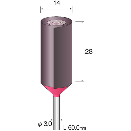 Minimo Roll Sander #240 φ14 (5 pieces) EA8101 1 bag