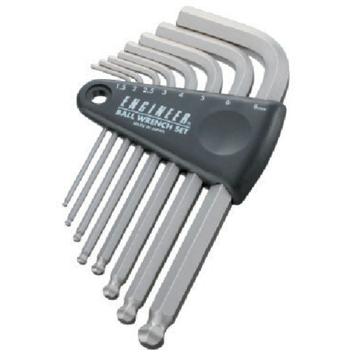 ENGINEER Ball Wrench Set (Short Type) TWB-04 1 piece