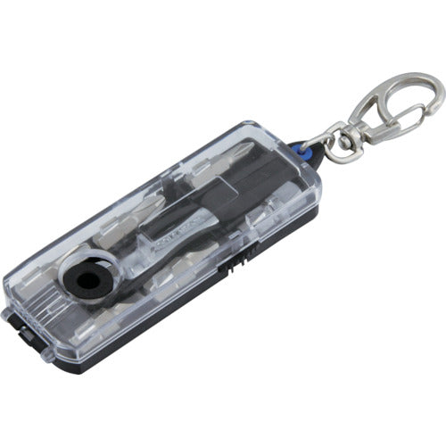 Suekage 7-piece mini ratchet and driver bit set MRD-7S 1 piece