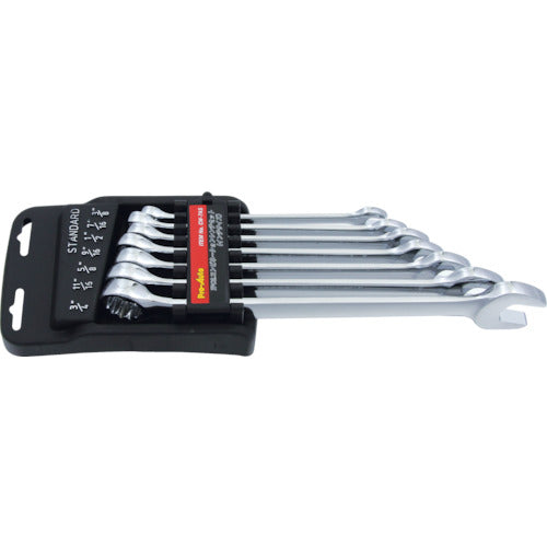 Suekage 7-piece combination wrench set, inch size CW-7AS 1 S