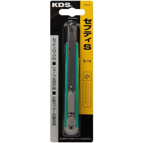 KDS 커터 나이프 세프 테이 S 녹색 S-14 GR 1 개