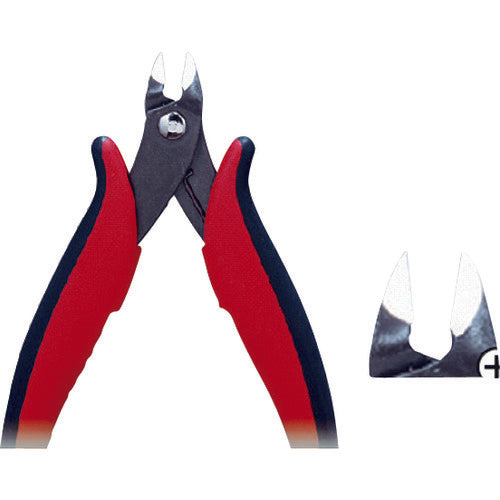 白光 先曲がりマイクロニッパ 129MM 106-02 1 丁