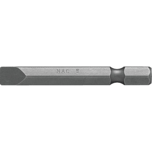 NAC Driver Bit, Minus, Insert 6.35 x (-) 6.35 x 50L, 37M050, 1 pc