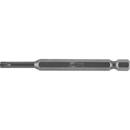 NAC Torx T-type power tool bit, 6.35 x T20 x 50L, B3-T20X50, 1 piece