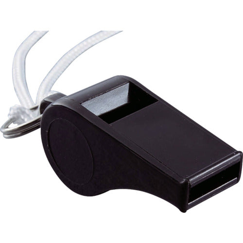 トーヨーセフティ ホイッスル(プラスチック・小型)黒 NO-21 1 個