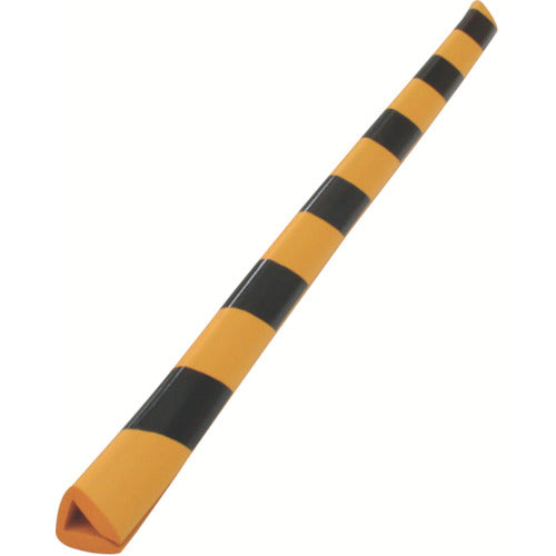 CAR-BOY Safety Cushion, Clamp-type, 90cm, Inner width 30mm, Black/Yellow, AC129, 1 unit