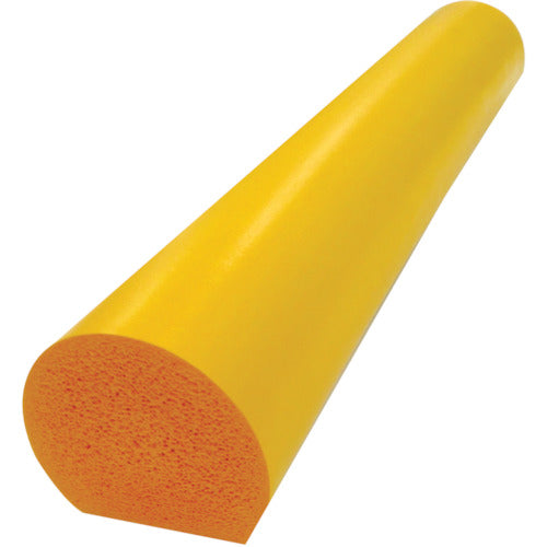 CAR-BOY Safety Cushion, Kamaboko Shape, Yellow, AC45, 1 Piece