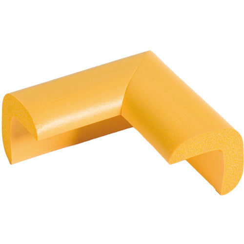 CAR-BOY Safety Cushion for Corners, Thin, Oily Surface Adhesive, Yellow, AC-66YS, 1 pc