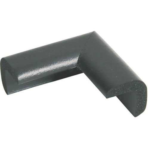 CAR-BOY Safety Cushion for Corners, Extra Fine, Oily Surface Adhesive, Black, AC-80YS, 1 pc