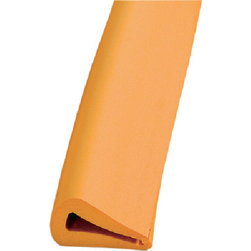 CAR-BOY Safety Cushion, Clamp-type, Width 18mm, Yellow, AC87, 1 piece