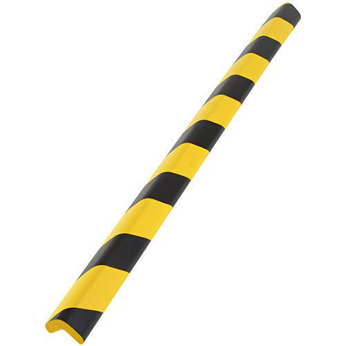 CAR-BOY Safety Cushion L-shaped 90cm Large Oil Surface Adhesive Black/Yellow AC-99YS 1 pc